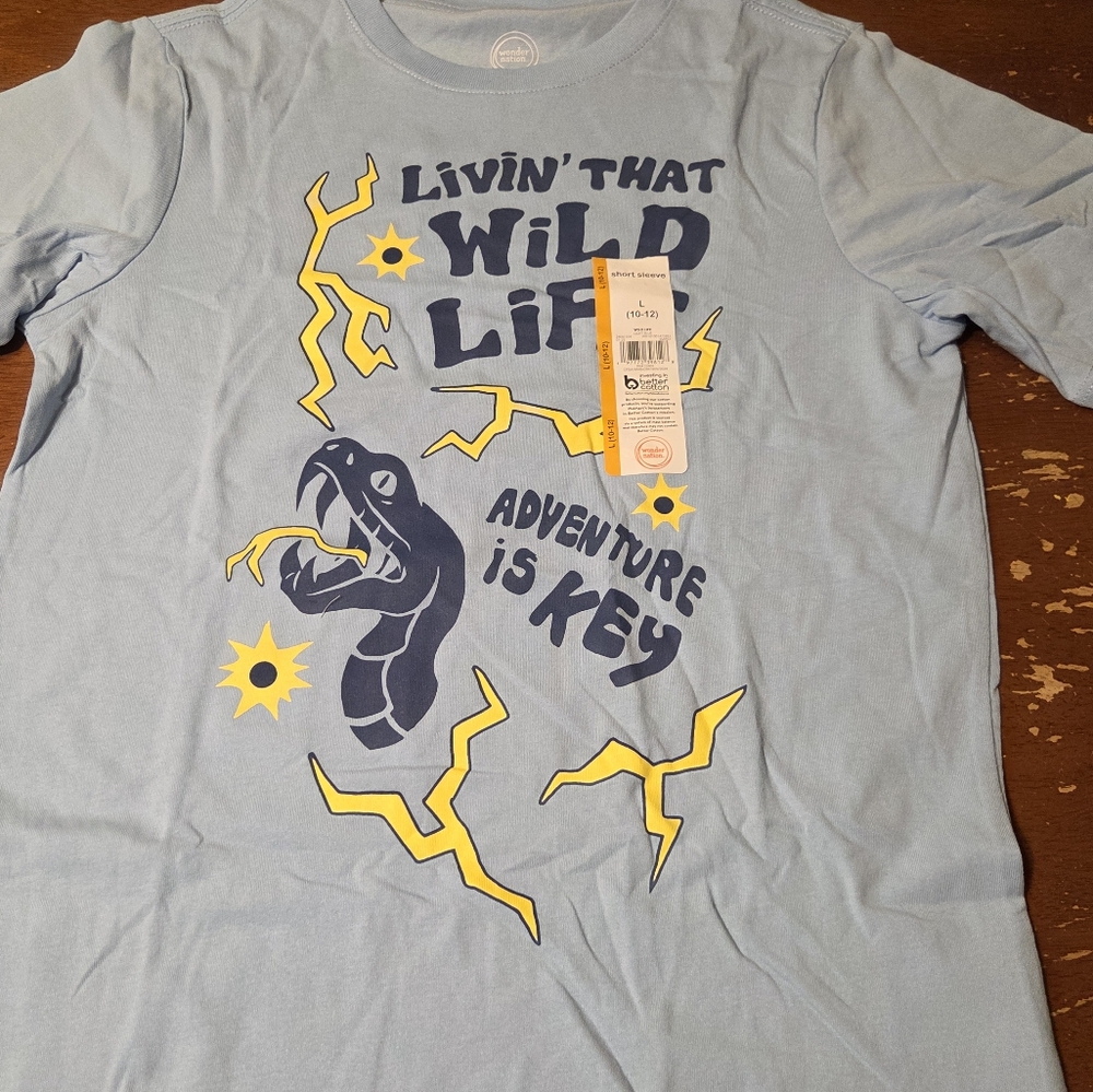 Wonder Nation Light Blue T-Shirt